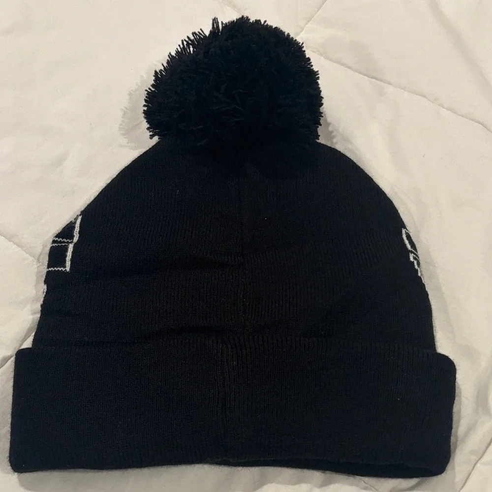Star Wars Black and Green Kids Pom-Pom Hat